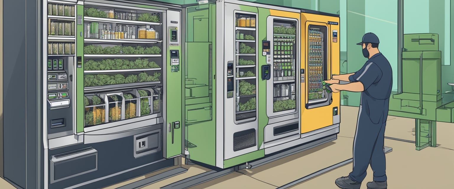 Maintain and Service Cannabis Vending Machine